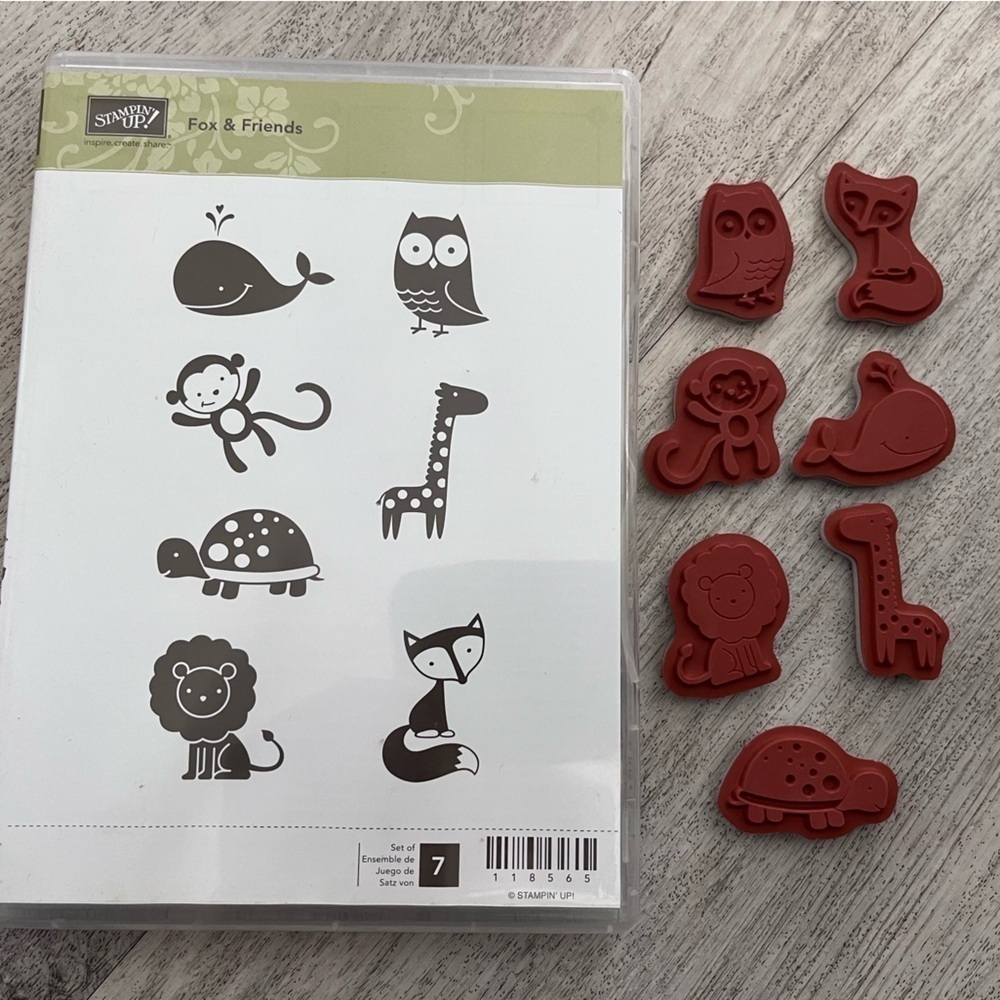 Cute Animal Stampin Up Retired Set